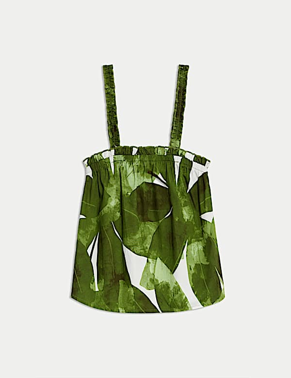 Maillot de corps à bretelles 100 % coton imprimé  - LU