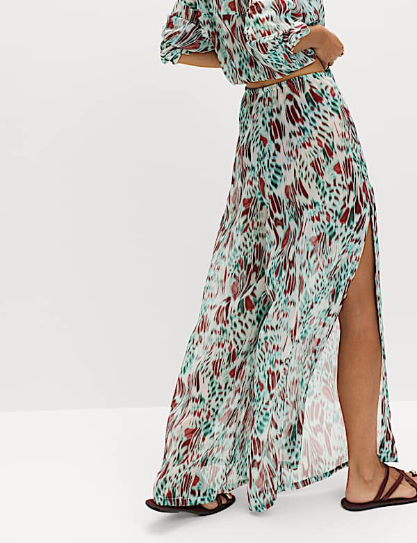 Printed Drawstring Beach Trousers - CZ