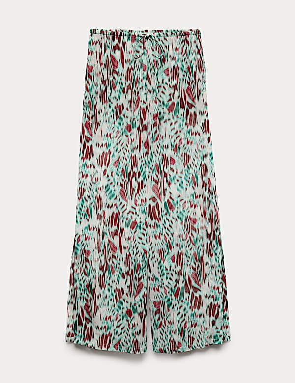 Printed Drawstring Beach Trousers - CZ