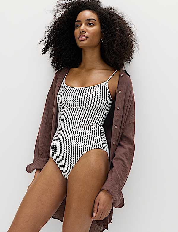 Cotton Rich Textured Shirt with Linen