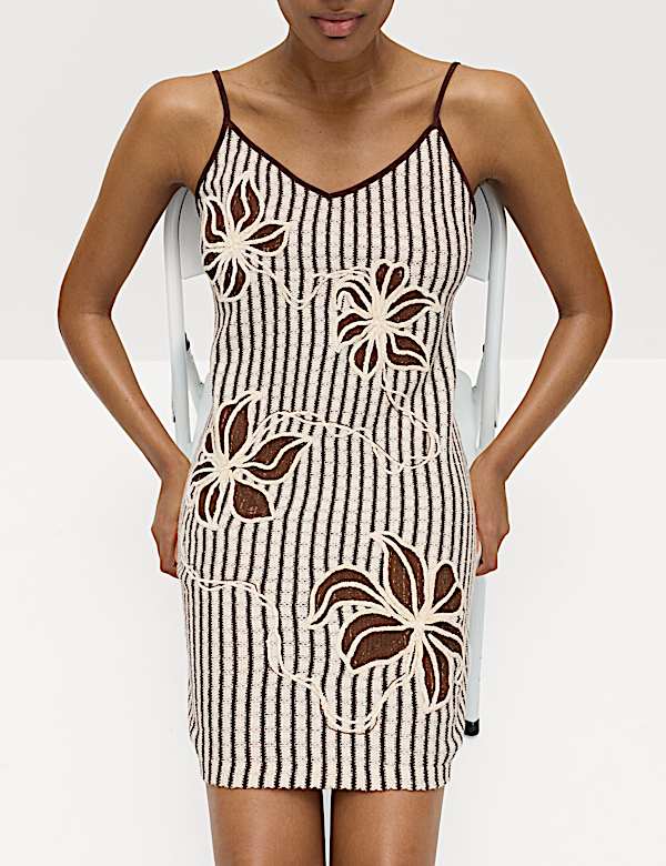 Cotton Rich Mini Beach Dress - MX