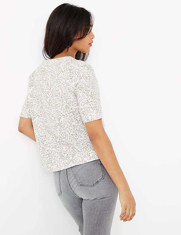 Pure Linen Flora lBlouse