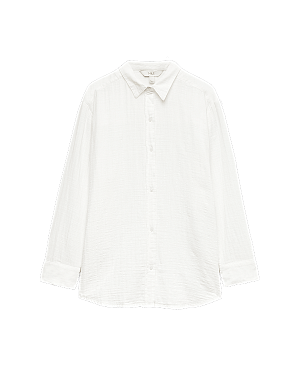 Pure Cotton Double Cloth Beach Shirt