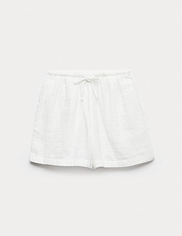 Pure Cotton Double Cloth Shorts - CA