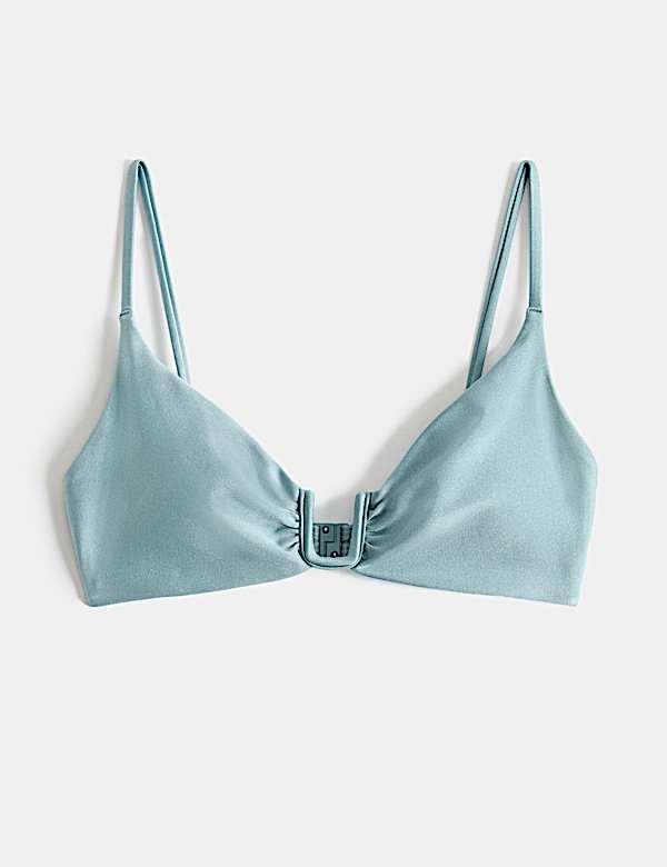 Sheen Padded U-Wire Bikini Top - JO