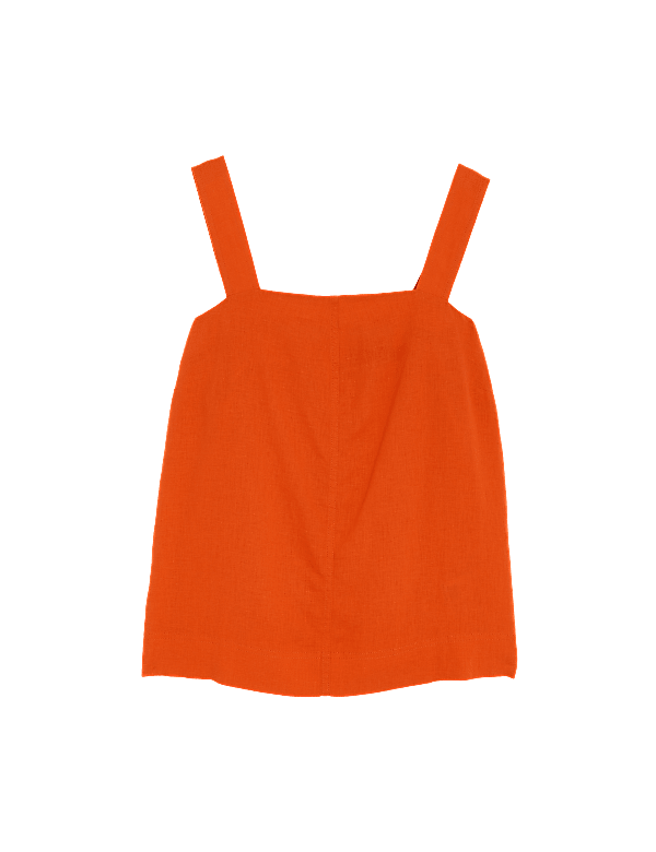 Linen Blend Cami Top