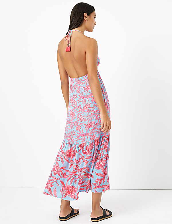 Floral Maxi Beach Dress