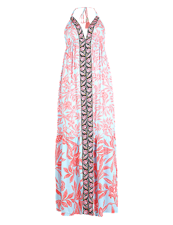 Floral Maxi Beach Dress