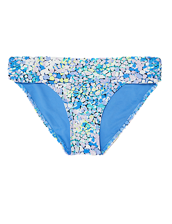 Ombre Pebble Roll Top Bikini Bottoms