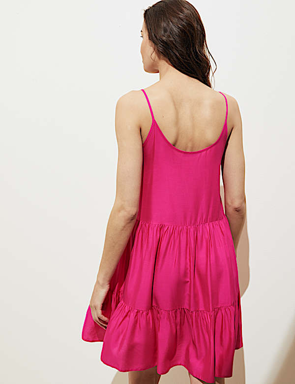 Mini Tiered Beach Dress