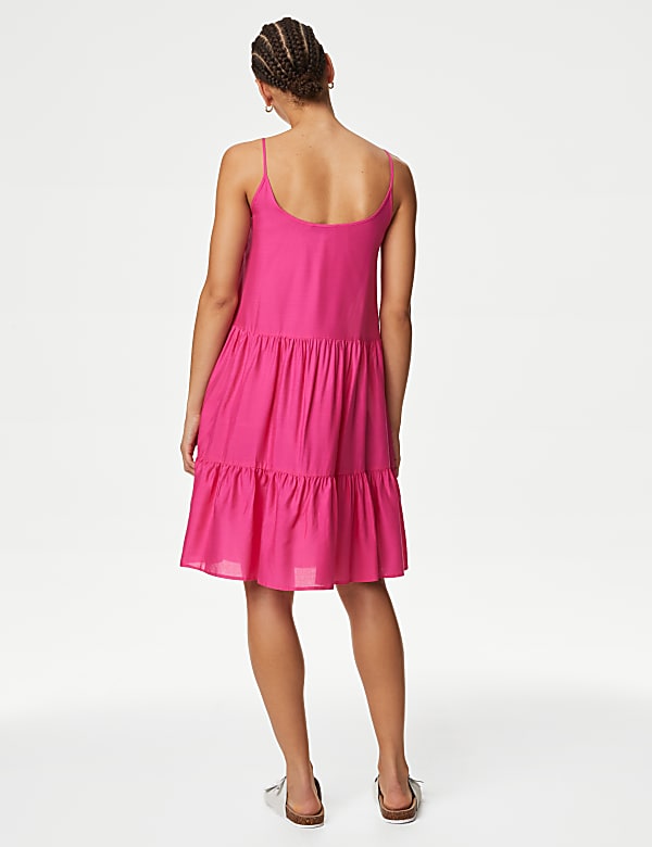 Mini Tiered Beach Dress