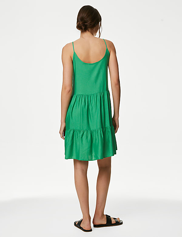 Mini Tiered Beach Dress