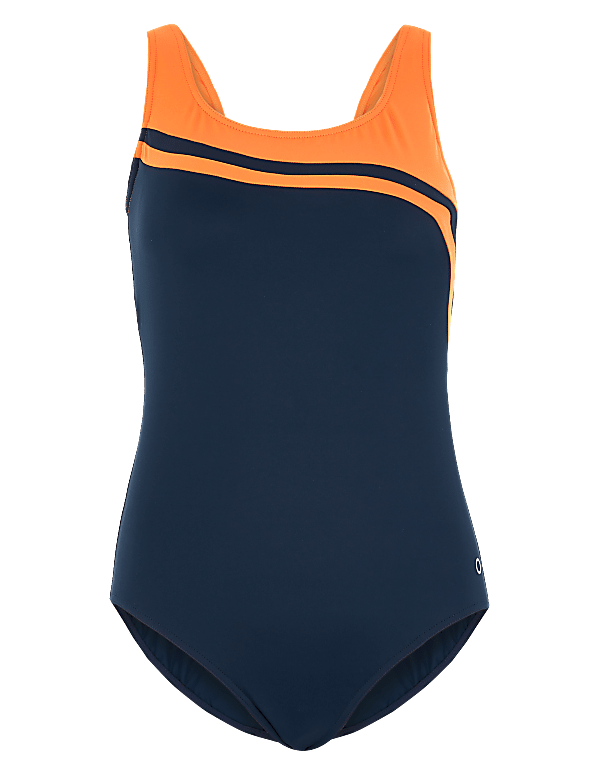 Active Top Panel Swimsuit