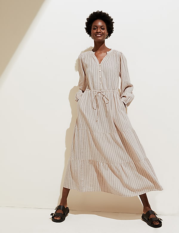 Striped maxi discount