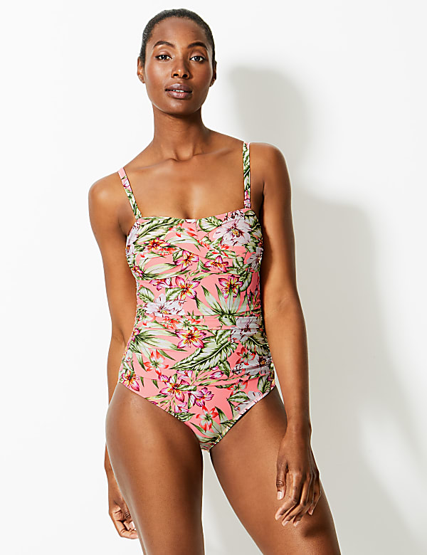 Floral print swimsuit new arrivals