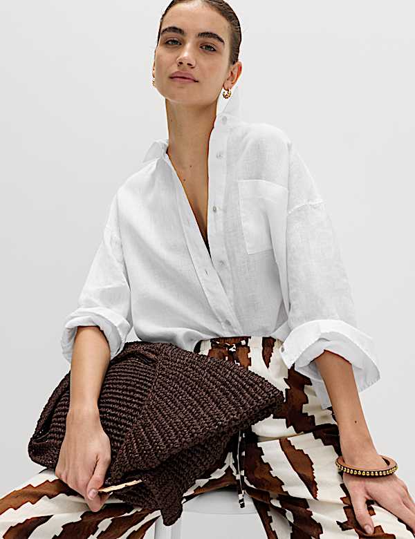 Pure Linen Relaxed Shirt - AU