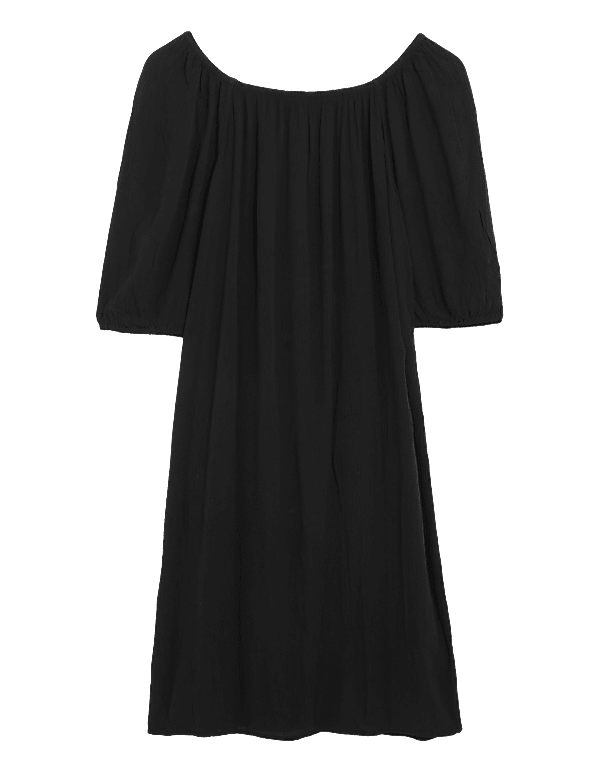 Bardot Knee Length Shift Dress