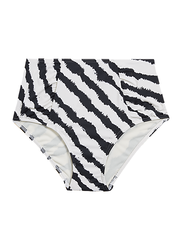 Tummy Control High Waisted Bikini Bottoms