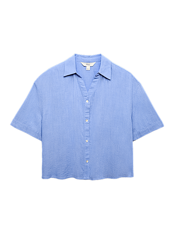 Oversized Shirt with Linen