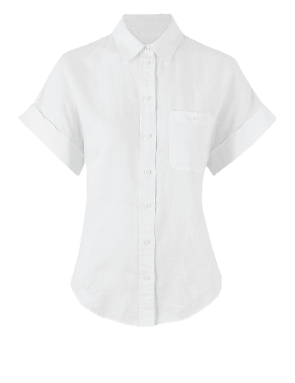 Pure Linen Short Sleeve Shirt