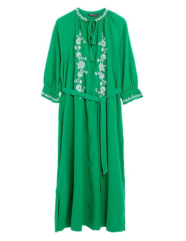 Pure Cotton Beach Cover Up Kaftan