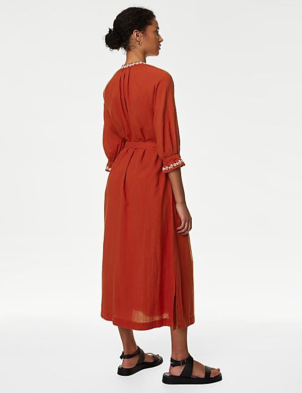 Pure Cotton Beach Cover Up Kaftan