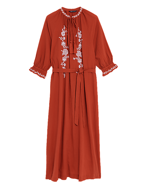 Pure Cotton Beach Cover Up Kaftan