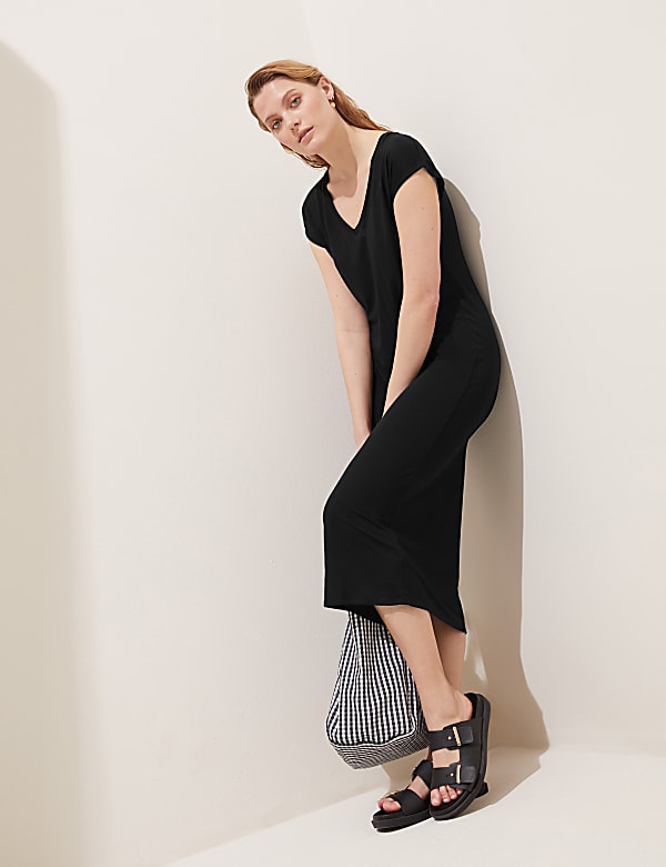 Beach dresses midi length cheap