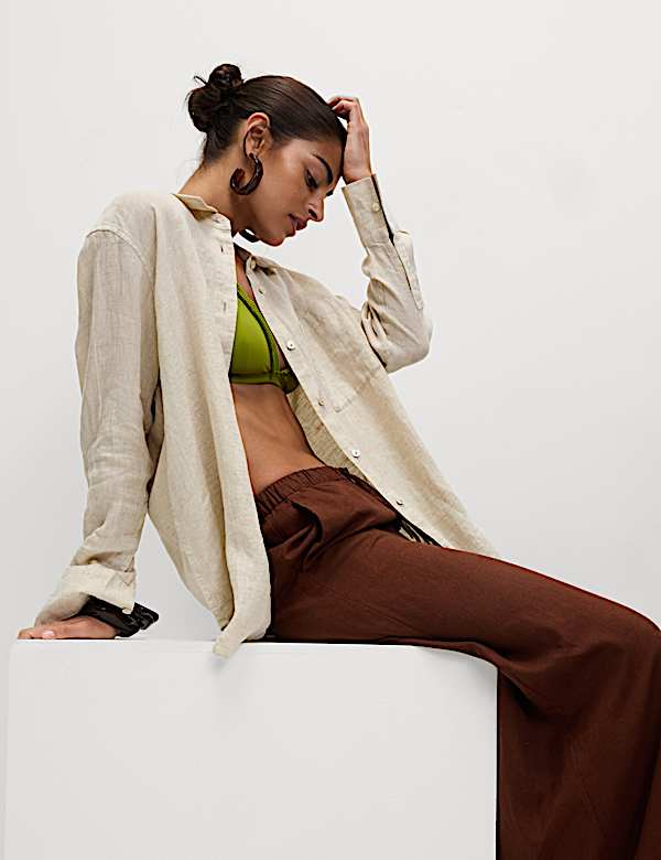 Pure Linen Relaxed Shirt