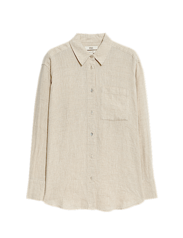 Pure Linen Relaxed Shirt