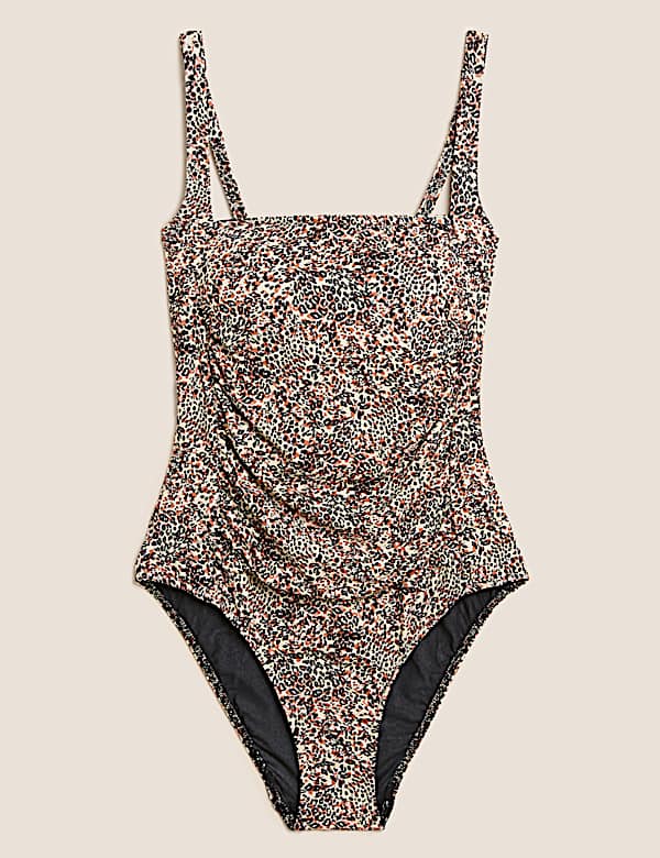 Tummy Control Printed Padded Swimsuit - AT