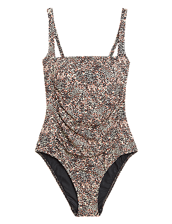 Tummy Control Printed Padded Swimsuit