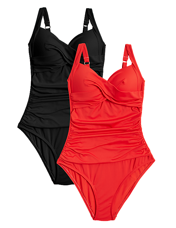 Marks and spencer swimwear tummy control sales