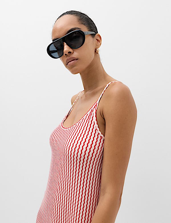 Printed Jersey Midaxi Beach Dress - RO