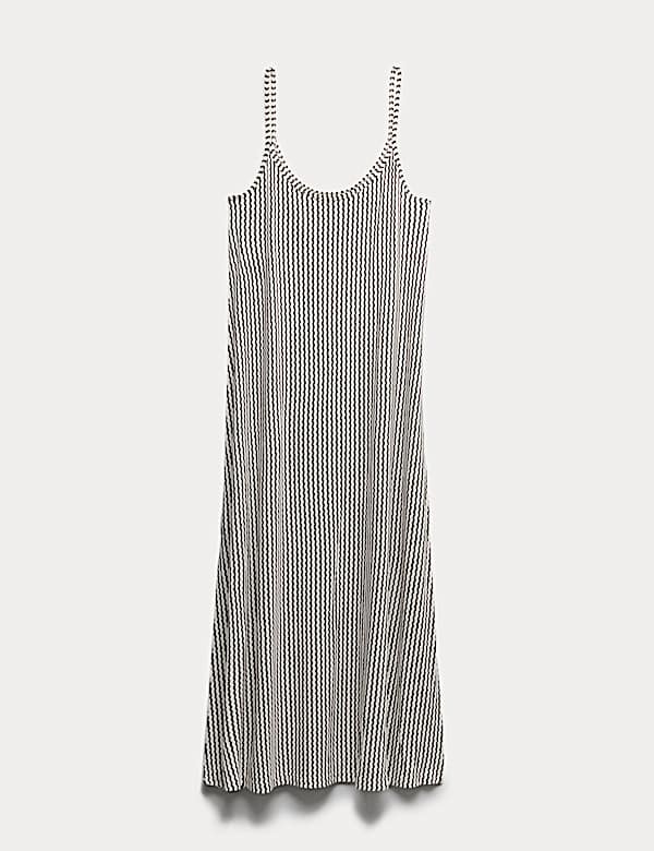 Printed Jersey Midaxi Beach Dress - AU