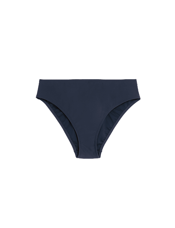 High Waisted High Leg Bikini Bottoms