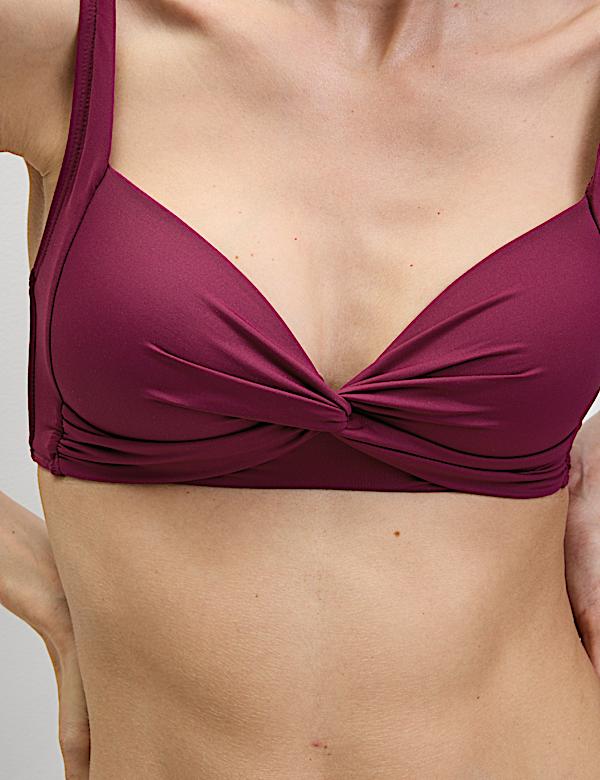 Padded Plunge Bikini Top - US