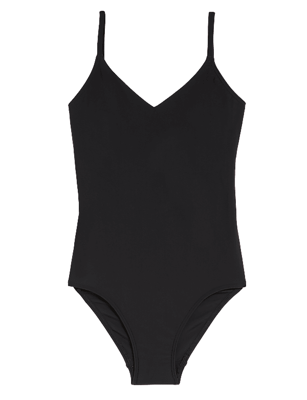 Tie Detail V-Neck Swimsuit