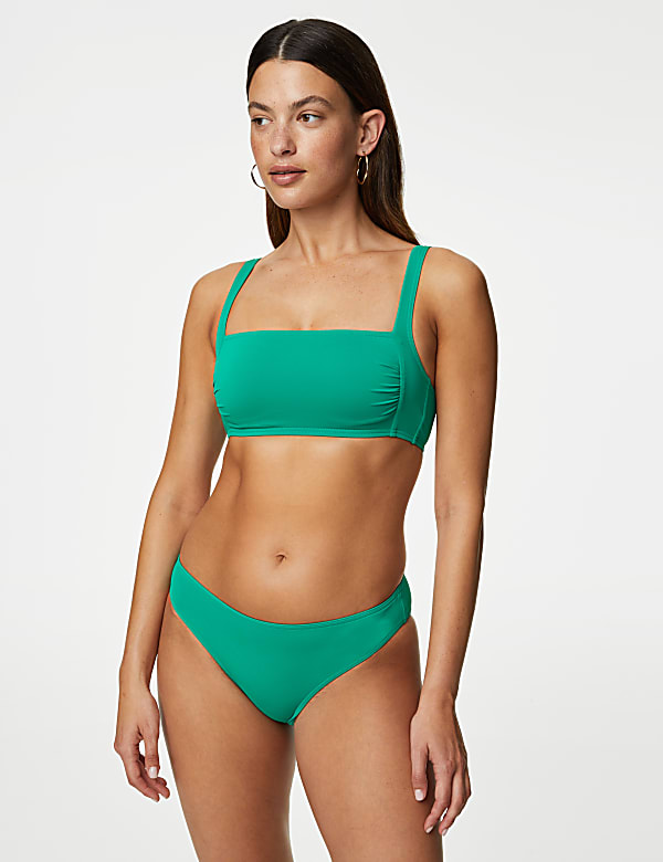 Padded Square Neck Bikini Top