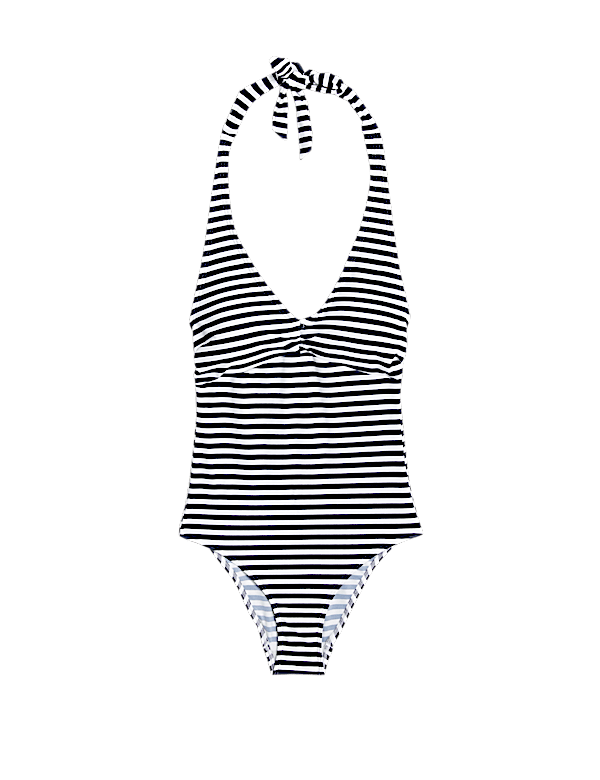 Printed Halterneck Swimsuit