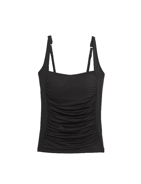 360 Tummy Control Square Neck Tankini Top