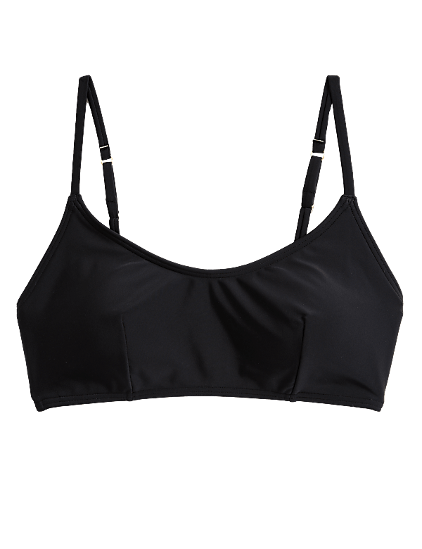 Padded V-Neck Bikini Top