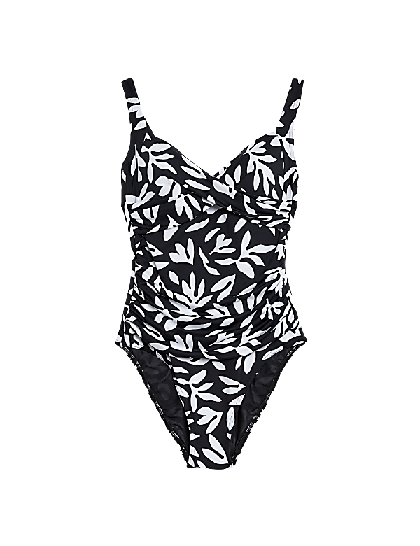 Tummy Control Printed Padded Swimsuit