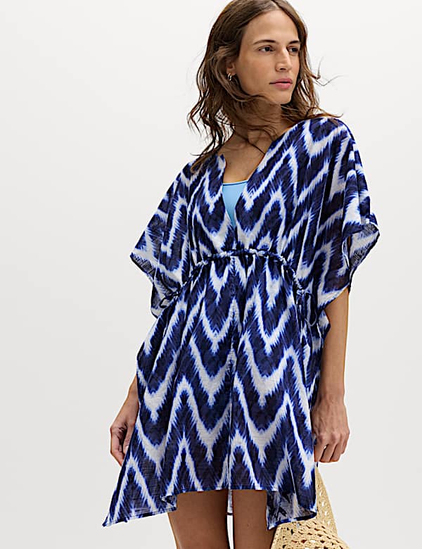 aesthetic pose slate blue and gold jacquard strapless mini dress Jules Strapless Mini Dress – SEROYA