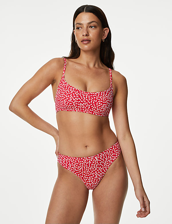 Printed Padded Bikini Set