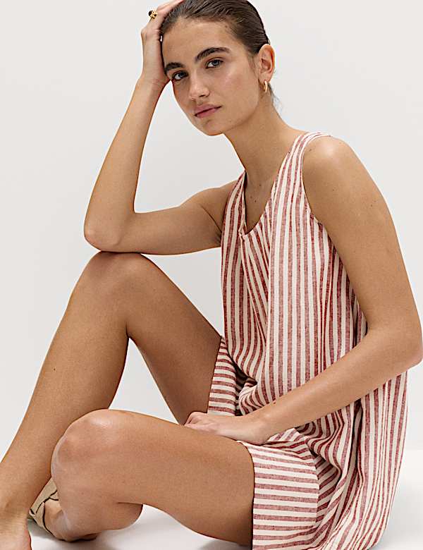 Linen Rich Volume Playsuit