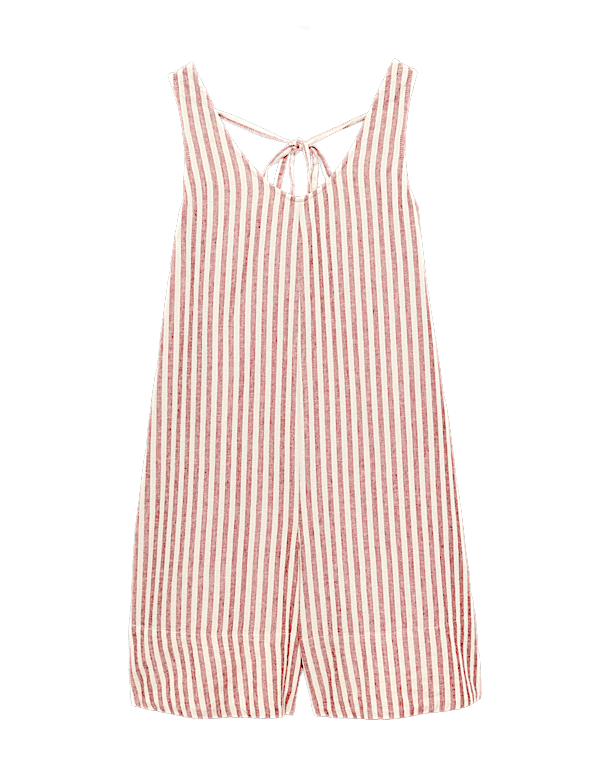 Linen Rich Volume Playsuit