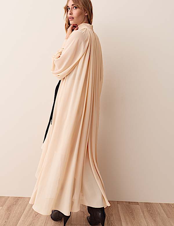 Pleated Volume Maxi Dress - AU