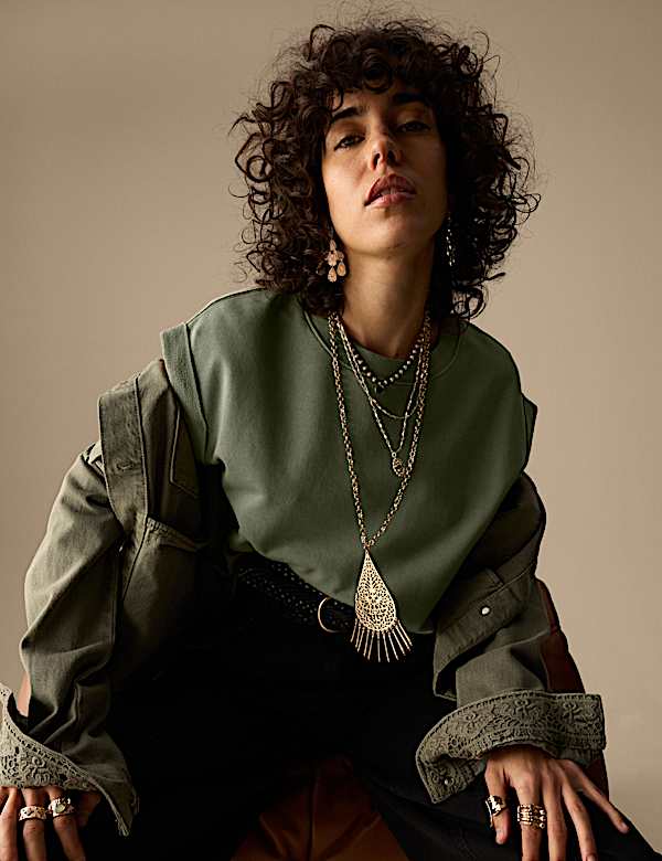 Sudadera sin mangas 100% algodón - ES