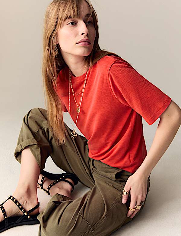 Modal Rich Oversized T-Shirt